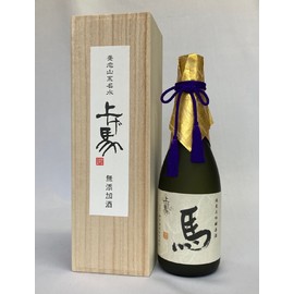 地酒】上げ馬[純米大吟醸] 山田錦40 1800ml【木箱入】 細川酒造株式