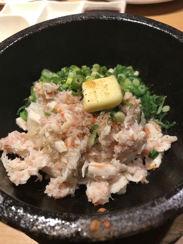 “北海道を食らう” 石焼かに飯