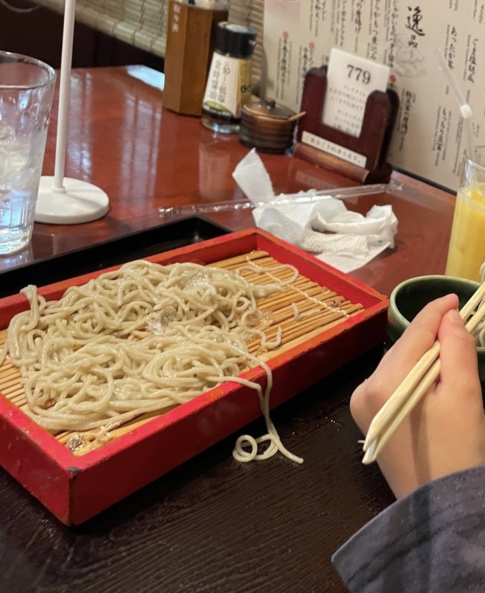 ランチのそば