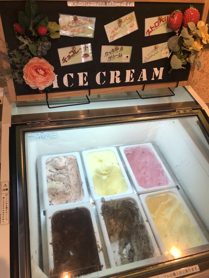 アイスクリーム季節替わり