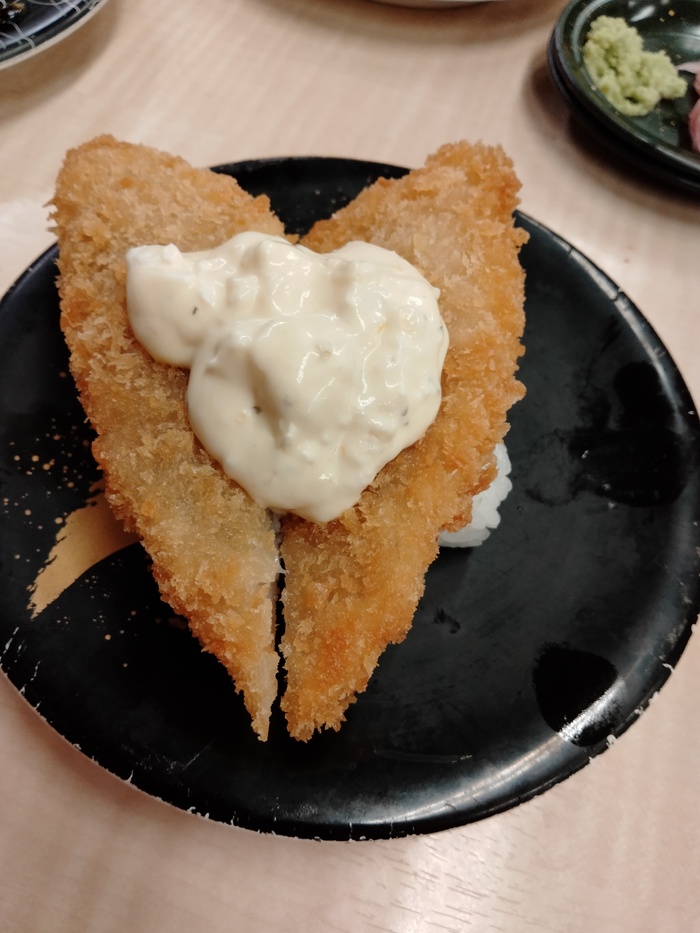白身フライタルタルソース付き揚げたてです90円プラス税