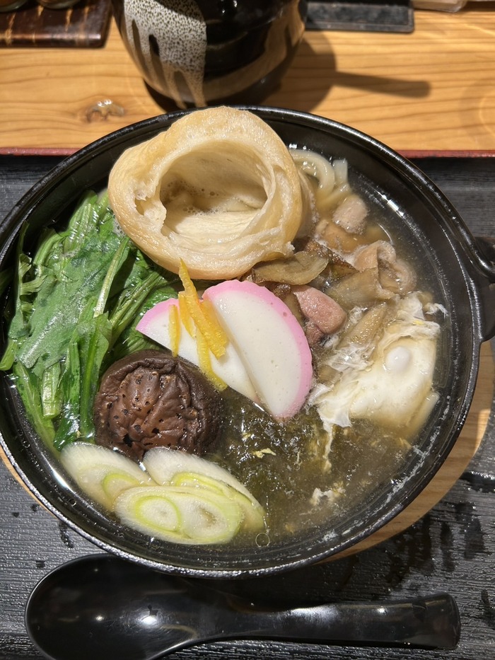 冬に一押し鍋焼きうどん