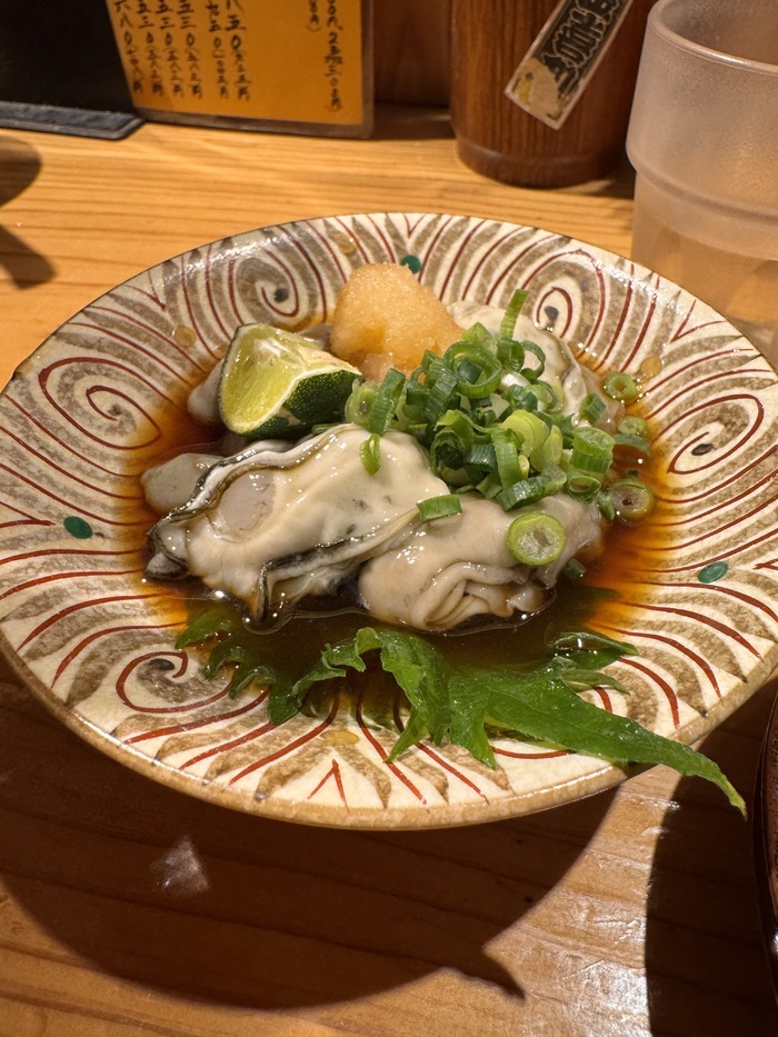 酒の肴に「いろは島酢牡蠣」