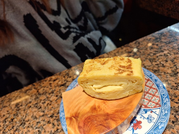 厚焼き玉子握り