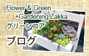 Flower＆Green+Gardening Zakka グリーンコア ブログ