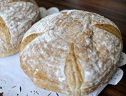 古代米 田舎パン