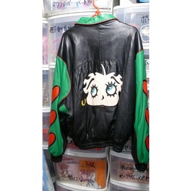 Betty boopベティブープ スタジャン　ジャケット 古着　vintage ベティ専門店 ベティ ハウス BettyBoop ベティブープ ベティ