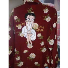 ベティ・ブープ♡ベティちゃんバックルのレザーベルトビンテージ70’ 認定シール付 70s】ベティブープBETTY BOOP/ベティちゃん/ビンテージ