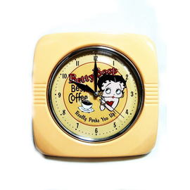 【USA製】Betty Boop ベティブープ　 ウォールクロック　壁掛け時計 BETTY BOOP ベティブープ 壁掛け時計 キャラクター かわいい べ