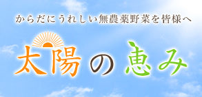 太陽の恵み